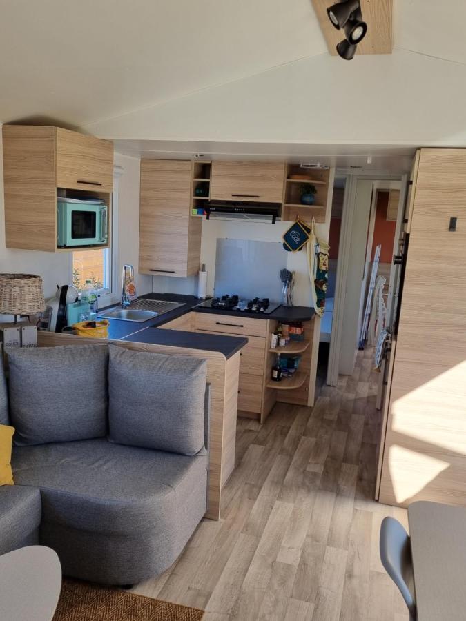 Mobilhome 6 Personnes Biville-sur-Mer ภายนอก รูปภาพ