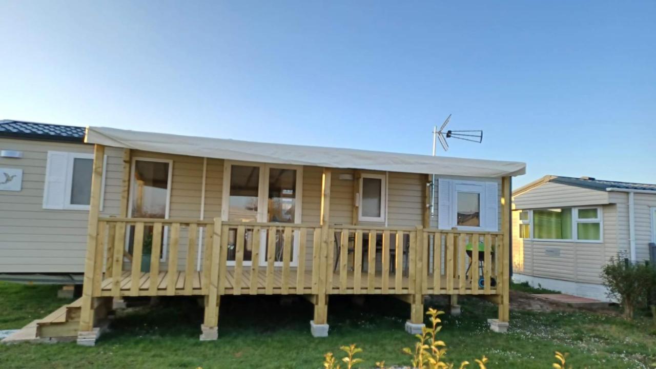 Mobilhome 6 Personnes Biville-sur-Mer ภายนอก รูปภาพ