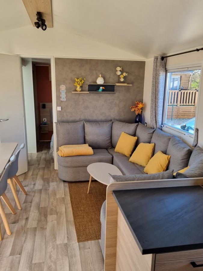 Mobilhome 6 Personnes Biville-sur-Mer ภายนอก รูปภาพ